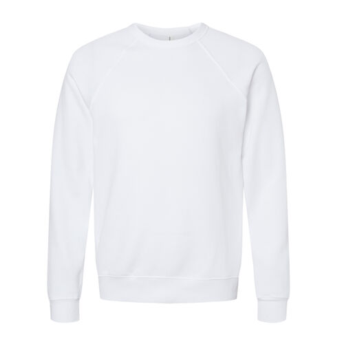 Unisex Sponge Fleece Raglan Crewneck Sweatshirt Thumbnail