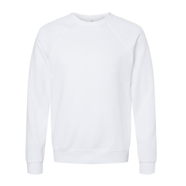 Unisex Sponge Fleece Raglan Crewneck Sweatshirt Thumbnail