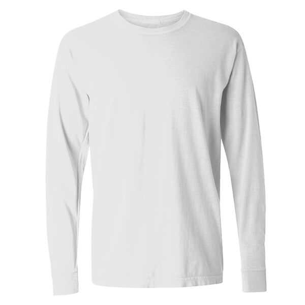 Garment-Dyed Heavyweight Long Sleeve T-Shirt Thumbnail