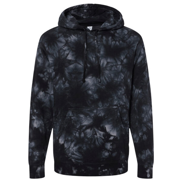 Midweight Tie-Dyed Hooded Sweatshirt Thumbnail