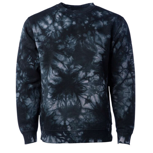 Midweight Tie-Dyed Crewneck Sweatshirt Thumbnail