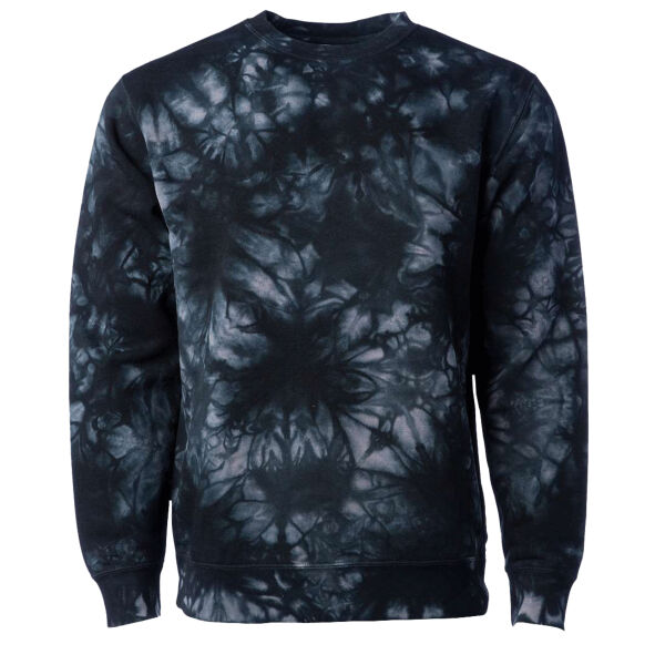 Midweight Tie-Dyed Crewneck Sweatshirt Thumbnail